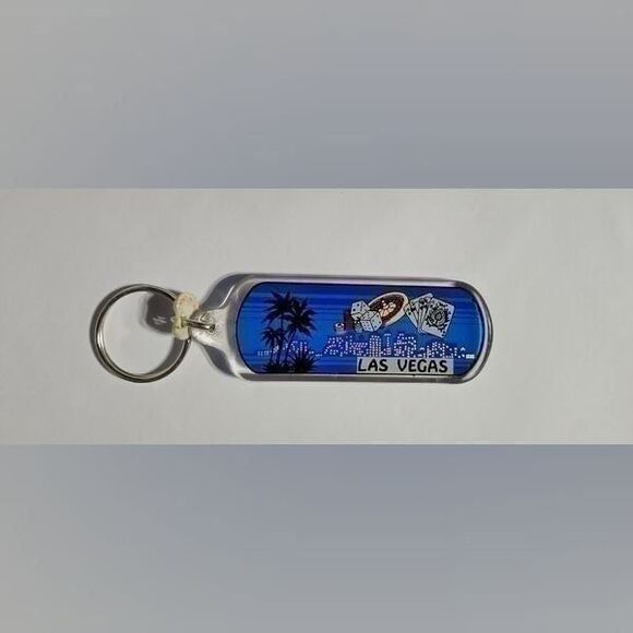 Las Vegas Judy Personalized Key Chain 3" - Picture 2 of 3